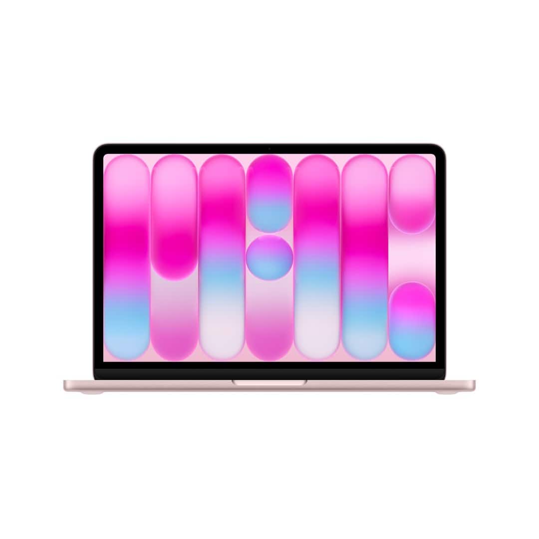 Apple 13-inch MacBook Neo: Apple A18 Pro chip with 6-core CPU and 5-core GPU, 8GB, 256GB SSD - Blush — zdjęcie 1 z 3