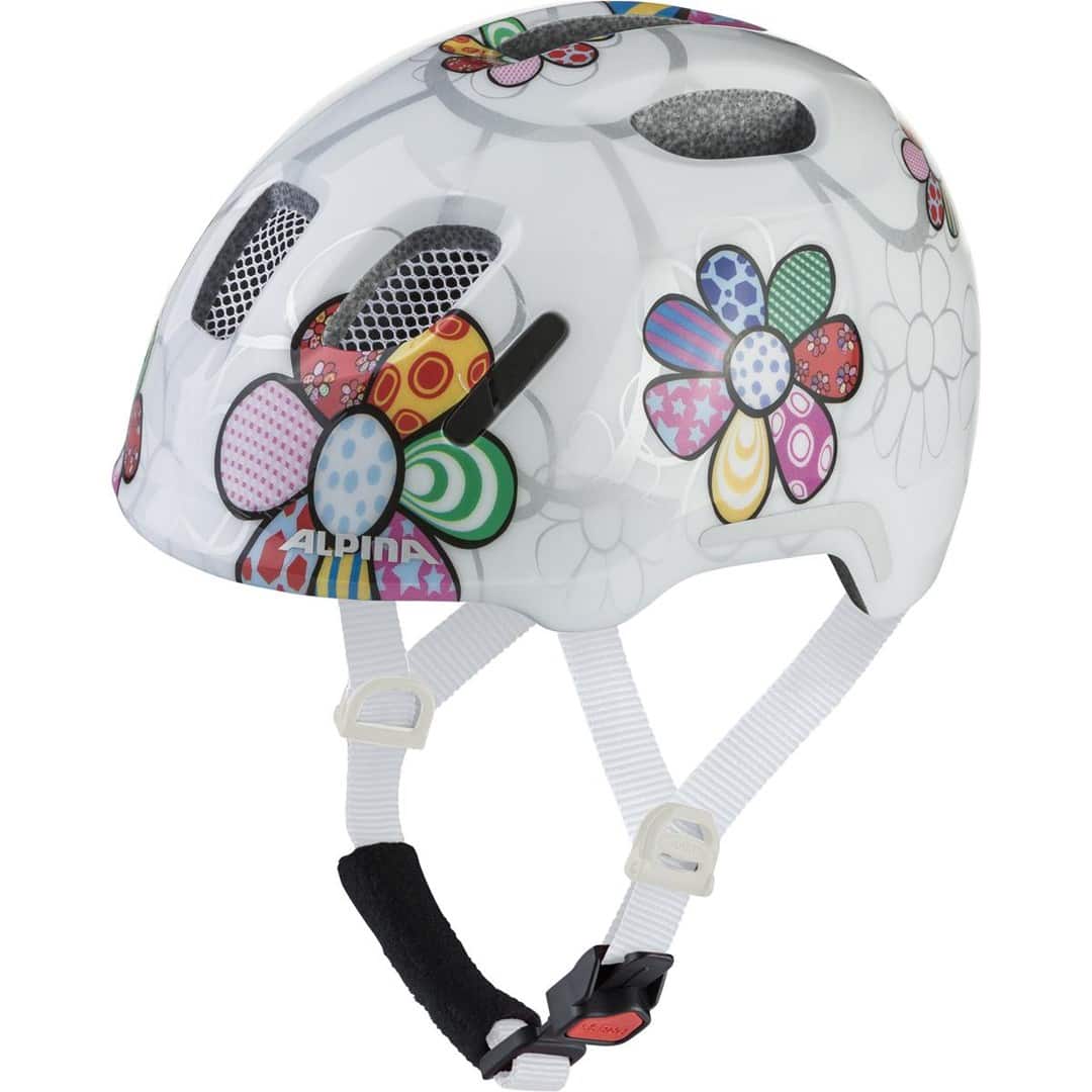 Kask rowerowy ALPINA XIMO 2 FLASH WHITE FLOWER GLOSS — zdjęcie 1 z 4
