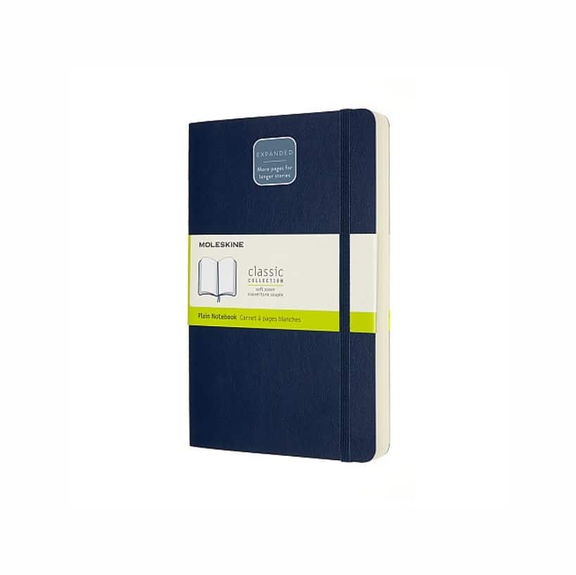 MOLESKINE Notes Classic L, 400 stron, sapphire blue — zdjęcie 1 z 5