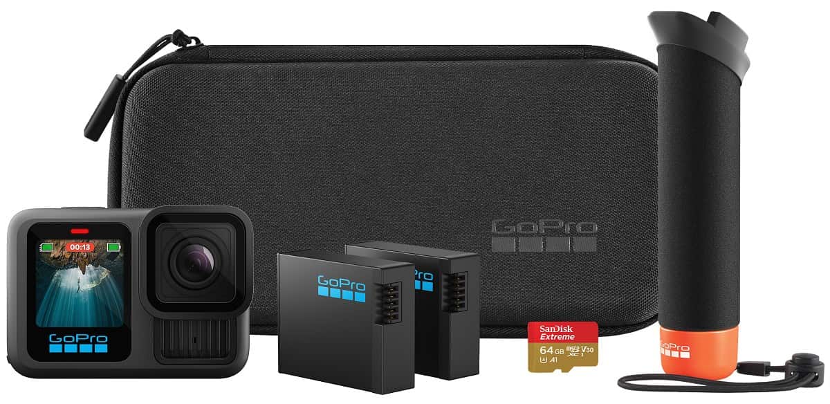 Kamera Sportowa GoPro Hero 13 Black Accessory Bundle — zdjęcie 1 z 6