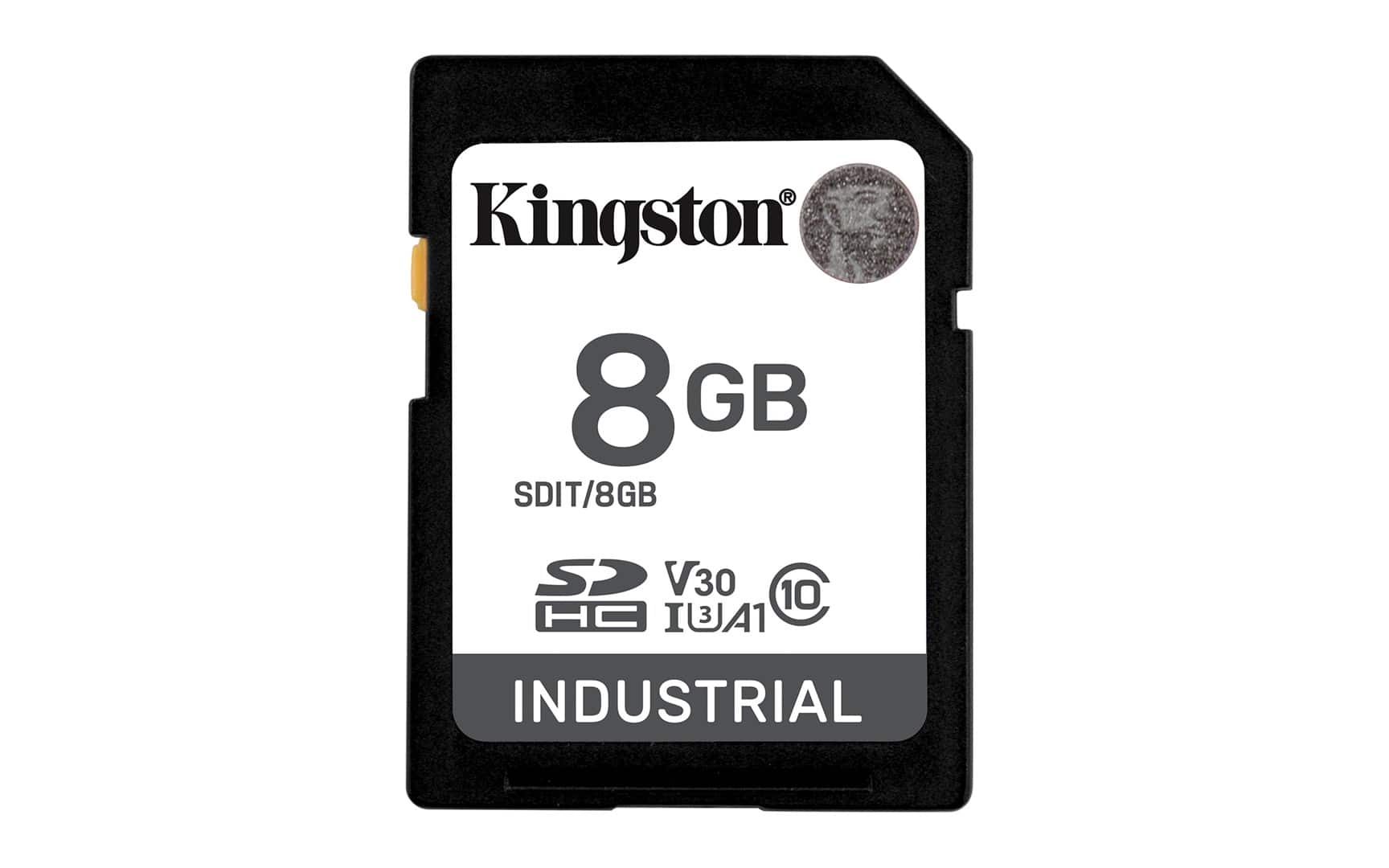 KINGSTON 8GB SDHC Industrial C10 UHS-I U3 V30 A1 — zdjęcie 1 z 5