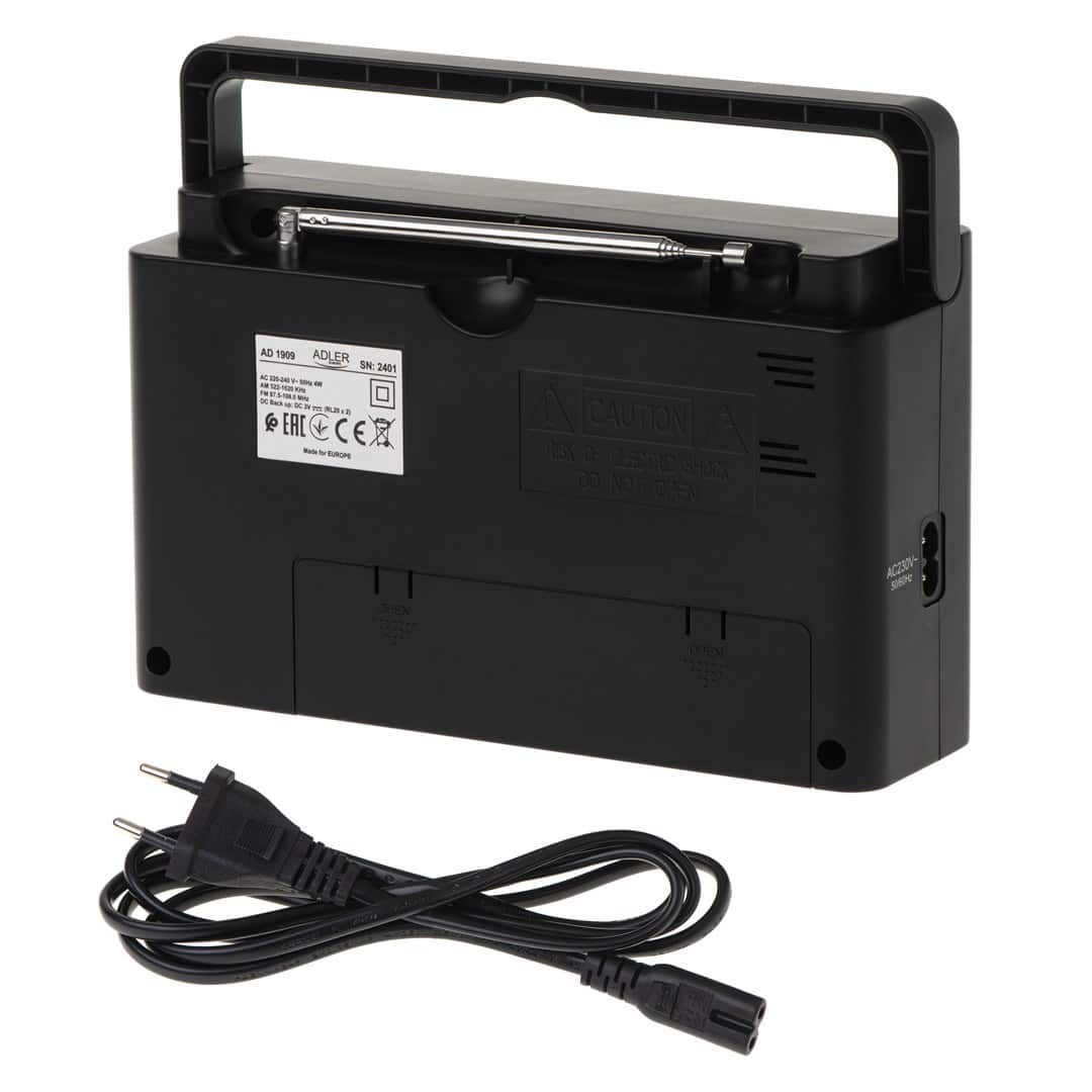 Radio AM/FM ADLER AD 1909 — zdjęcie 1 z 6