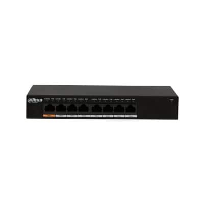 Switch PoE DAHUA PFS3008-8GT-96 (8x 10/100/1000Mbps) — zdjęcie 1 z 2