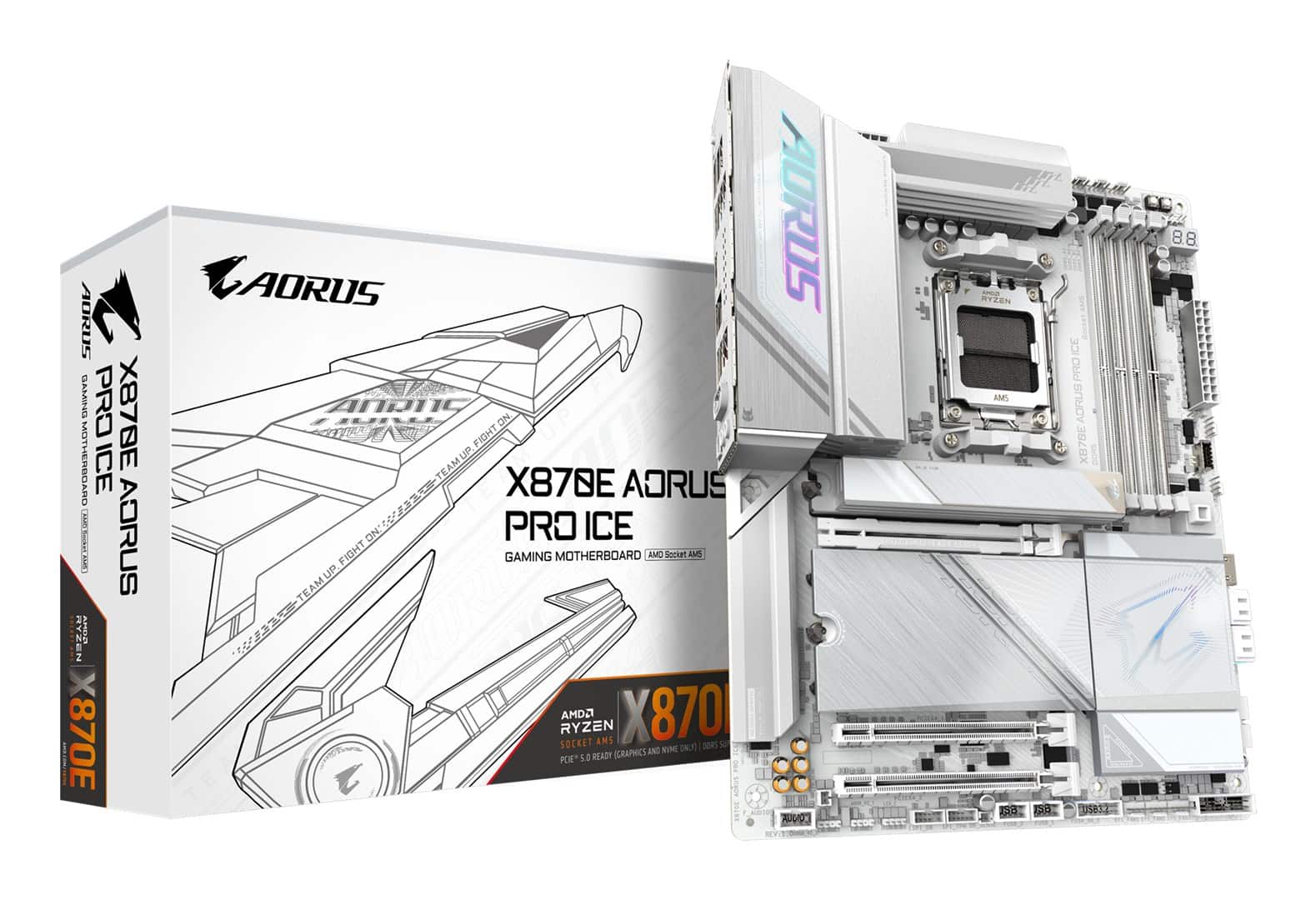 Płyta główna Gigabyte X870E AORUS PRO ICE — zdjęcie 1 z 6