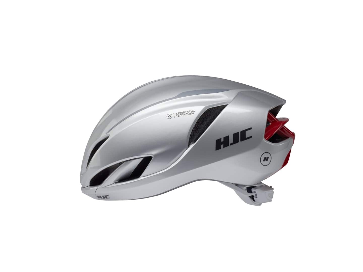 Kask Rowerowy HJC FURION 3.0 Silver Red S — zdjęcie 1 z 8