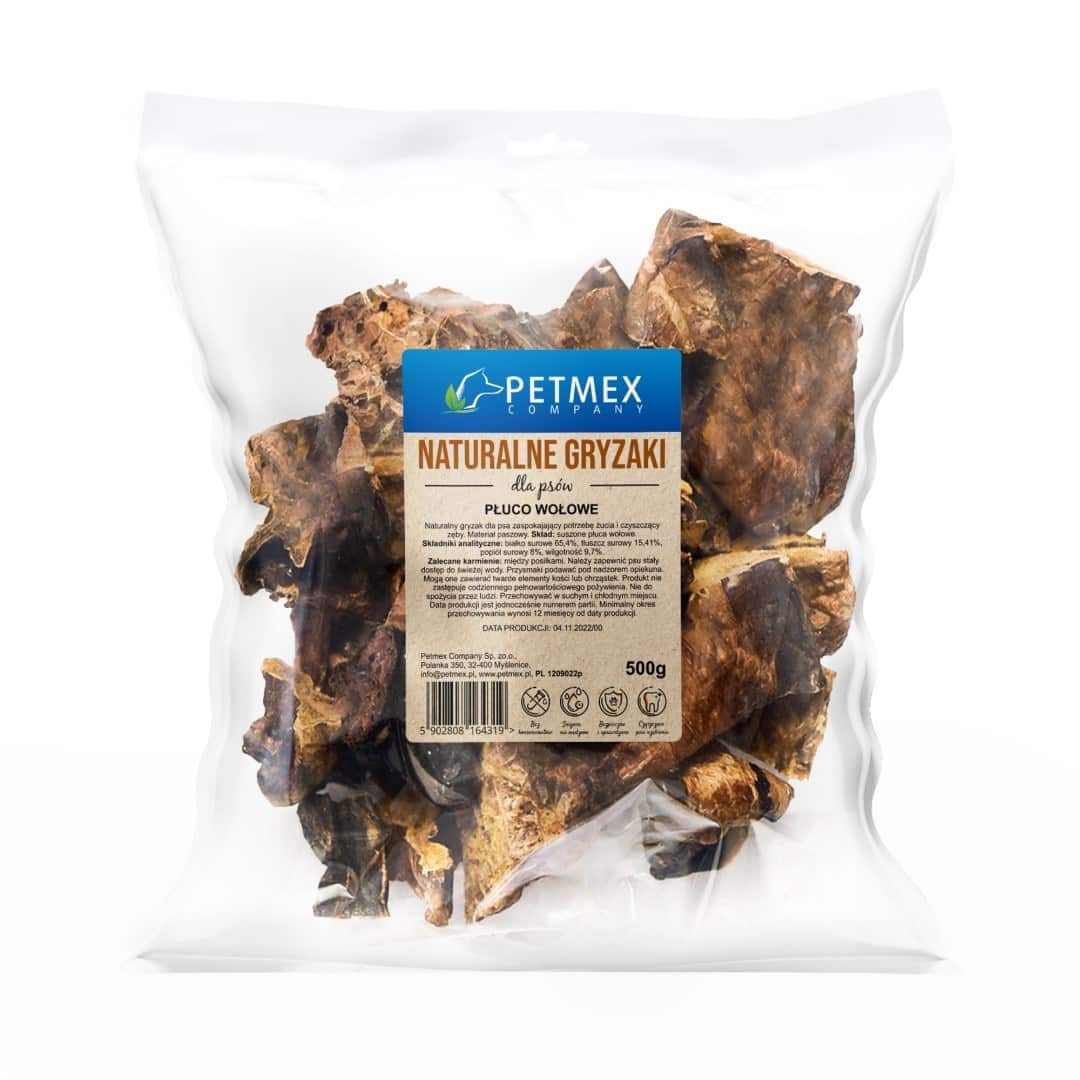 PETMEX Płuco wołowe 500g