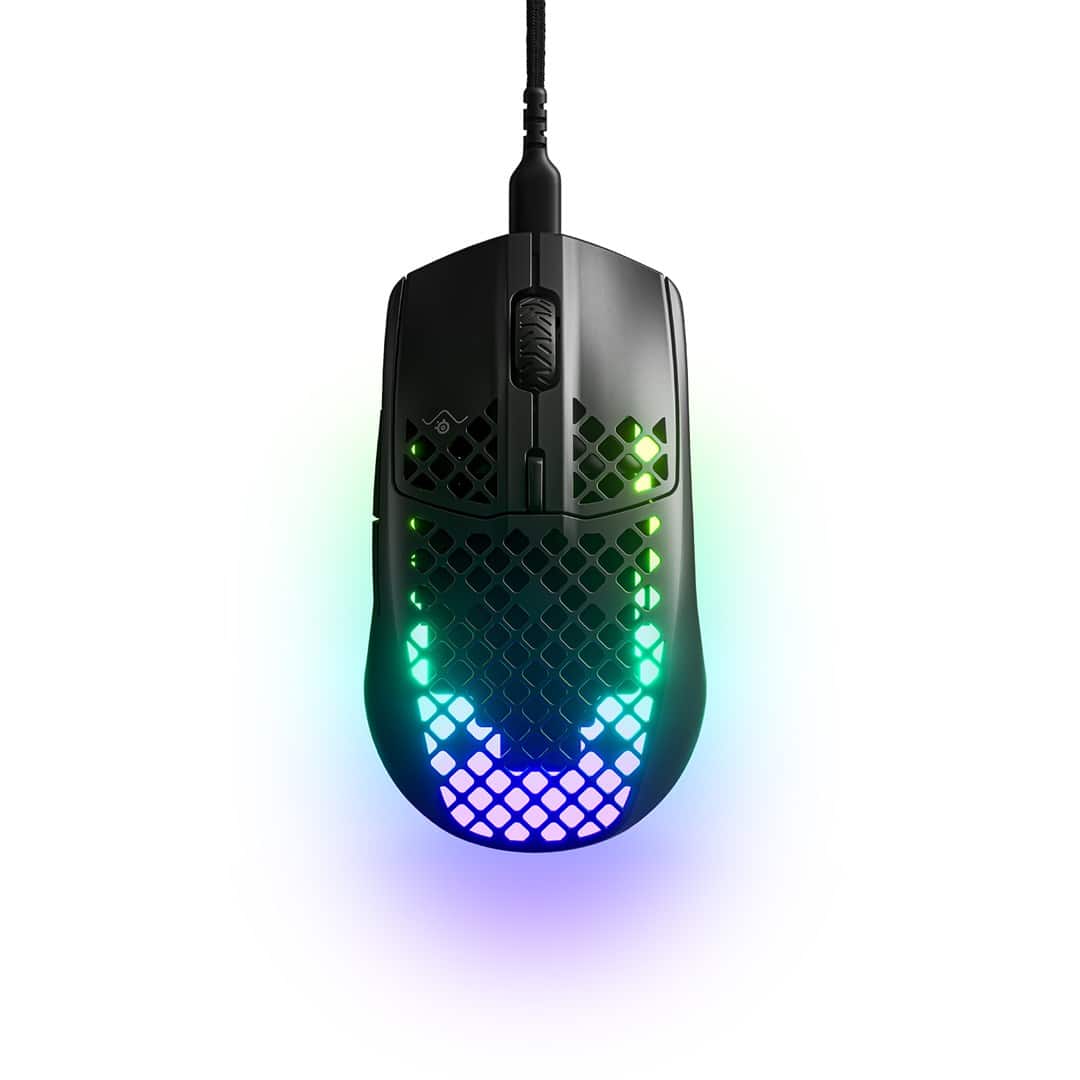 Mysz SteelSeries Aerox 3 Wired Onyx Odnowiona — zdjęcie 1 z 6