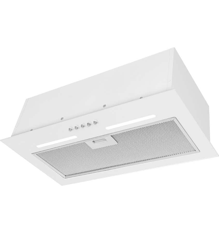 Okap do zabudowy MPM-45-OW-06/W, biały, do wbudowania w szafkę 45cm szerokości, energooszczędny silnik bezszczotkowy BLDC — zdjęcie 1 z 3