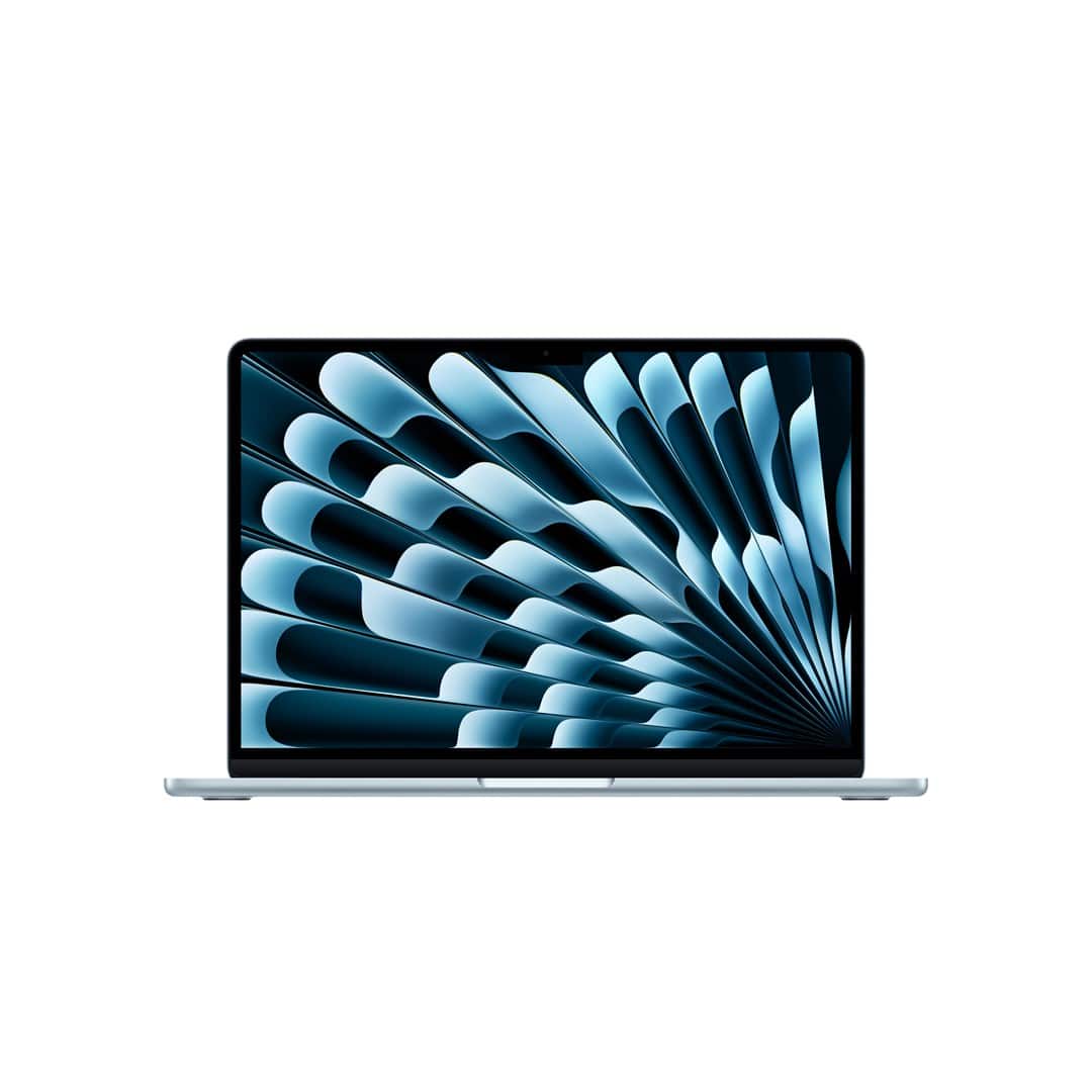 Apple 13-inch MacBook Air: Apple M5 chip with 10-core CPU and 8-core GPU, 16GB, 512GB SSD - Sky Blue — zdjęcie 1 z 3