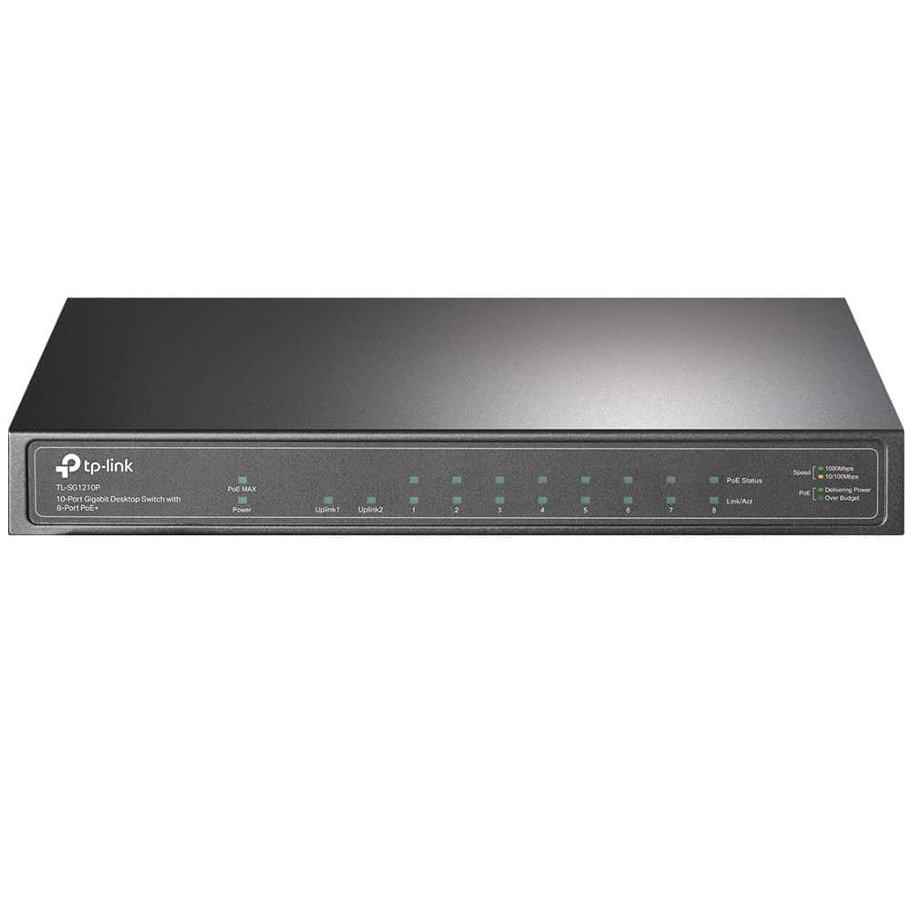Switch TP-LINK TL-SG1210P — zdjęcie 1 z 5