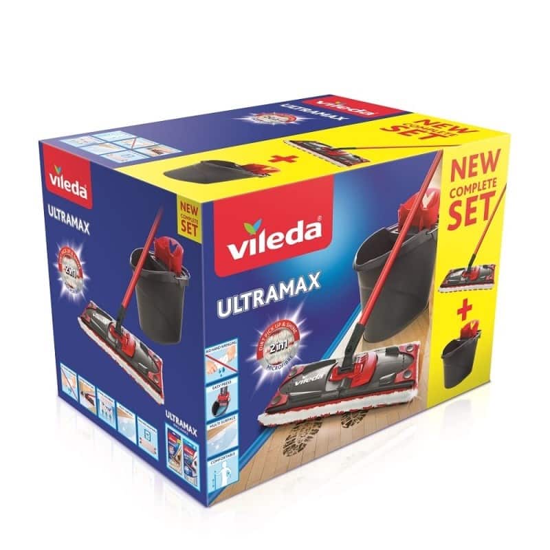 Vileda Ultramax BOX (mop + wiaderko) (WYPRZEDAŻ) — zdjęcie 1 z 6