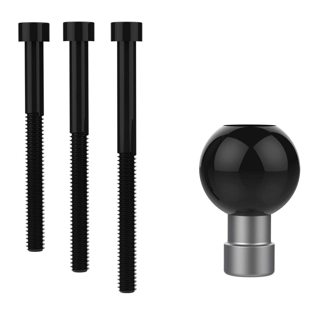 RAM MOTORCYCLE BASE W HOLE M8 SCREW — zdjęcie 1 z 5