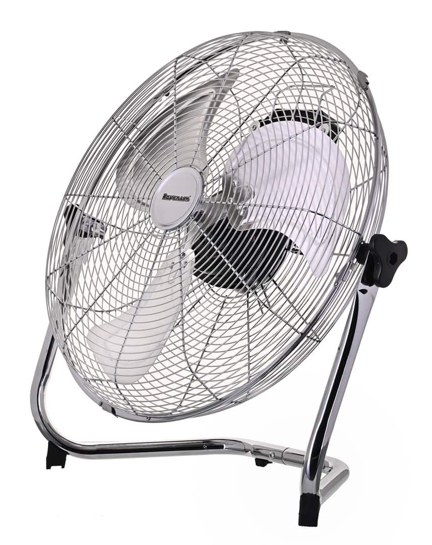 Wentylator podłogowy Ravanson WT-7045 (kolor inox) — zdjęcie 1 z 8