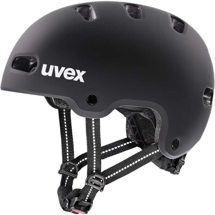 Kask rowerowy UVEX Kid 4, 55-58cm, black matt — zdjęcie 1 z 5
