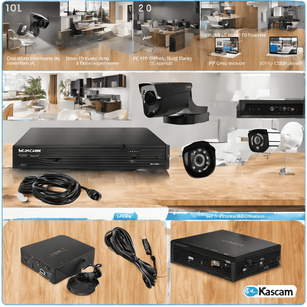 Kamera IP do monitoringu Foscam W5EP 5MP POE Czarna