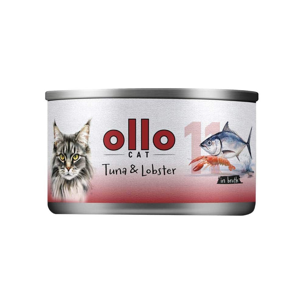 Ollo Tuna with Lobster in Broth Nr 11 70g — zdjęcie 1 z 2