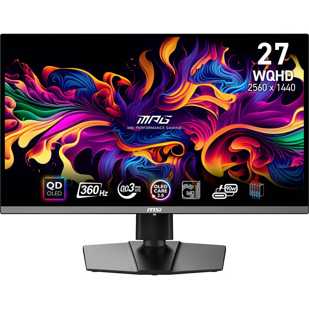 MSI Monitor 26.5" MPG 271QRX QD-OLED WQHD 360Hz — zdjęcie 1 z 8