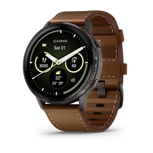 Smartwatch Garmin Venu 4 45 mm - paski z drewna wierzb — zdjęcie 1 z 8