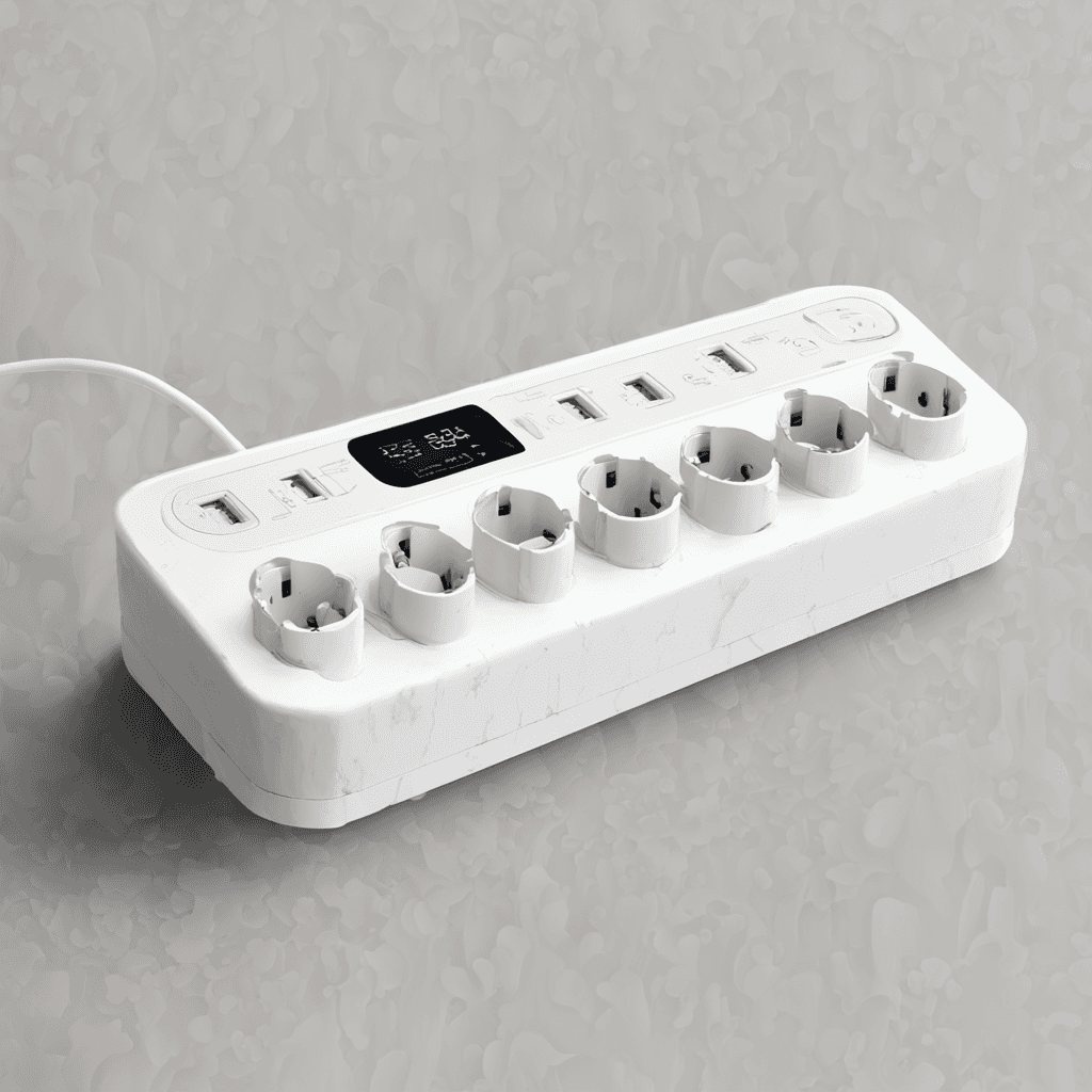 Inteligentna listwa zasilający Shelly Power Strip 4 Gen4 White