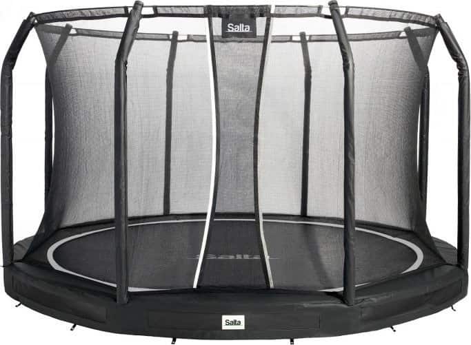 Trampolina Premium Ground Combo 366cm Czarna — zdjęcie 1 z 5