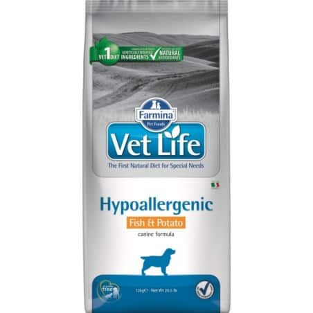 FARMINA Vet Life Hypoallergenic Fish & Potato Canine - 12 kg