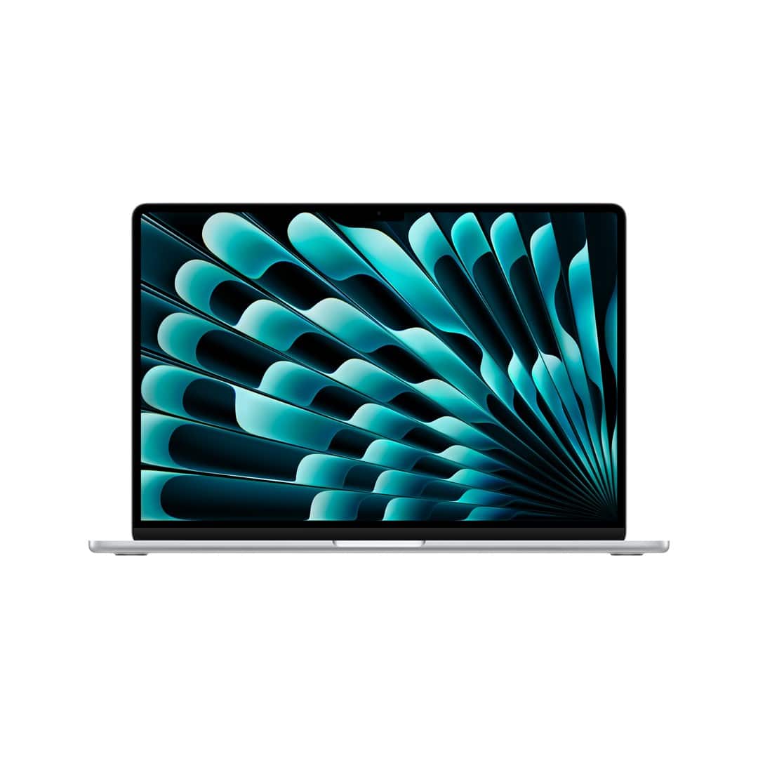 Apple 15-inch MacBook Air: Apple M5 chip with 10-core CPU and 10-core GPU, 16GB, 512GB SSD - Silver — zdjęcie 1 z 3