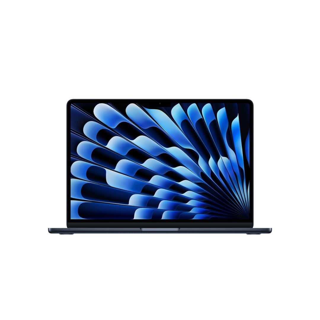 Apple 13-inch MacBook Air: Apple M5 chip with 10-core CPU and 8-core GPU, 16GB, 512GB SSD - Midnight — zdjęcie 1 z 3