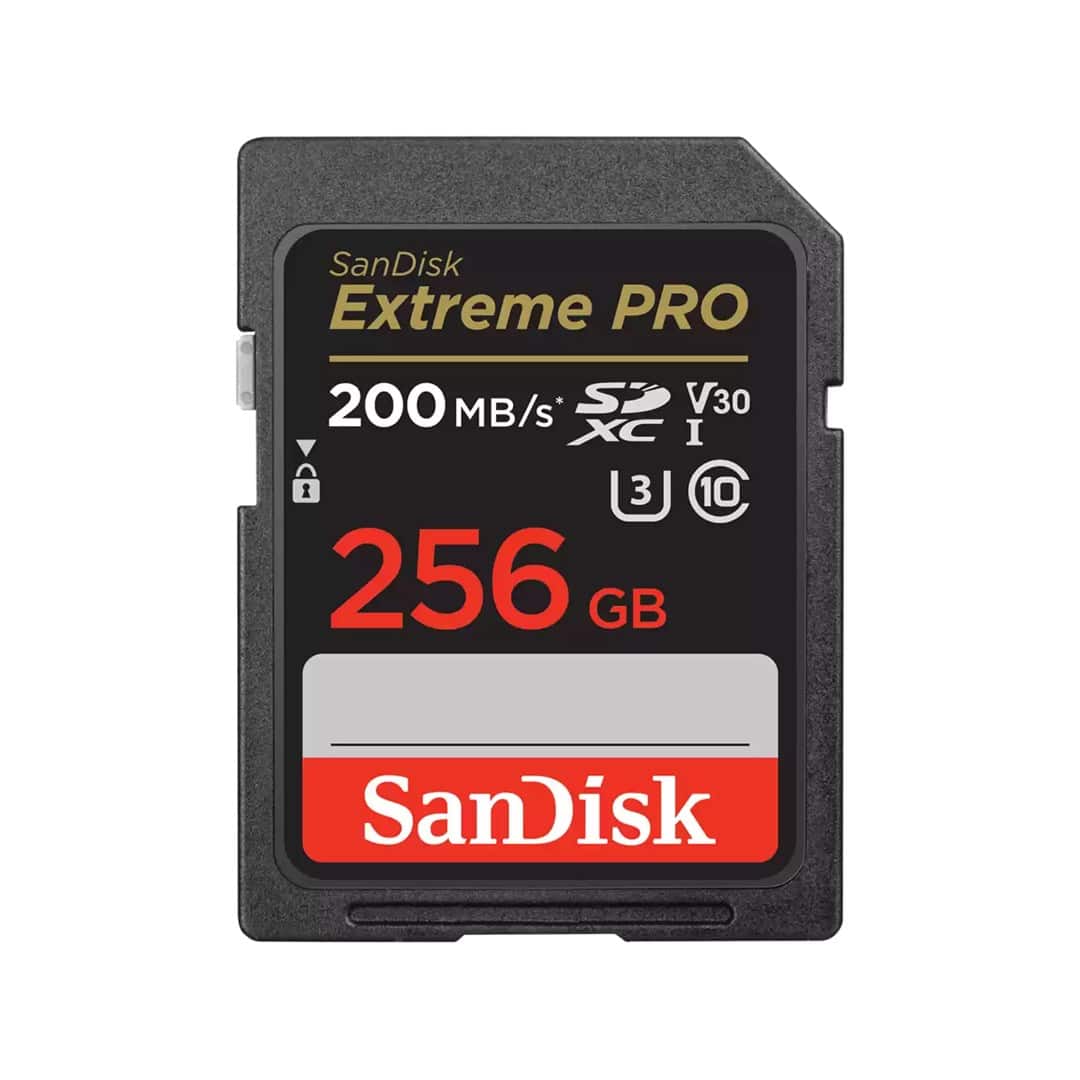 SANDISK EXTREME PRO SDXC 256GB 200/140 MB/s A2 — zdjęcie 1 z 3
