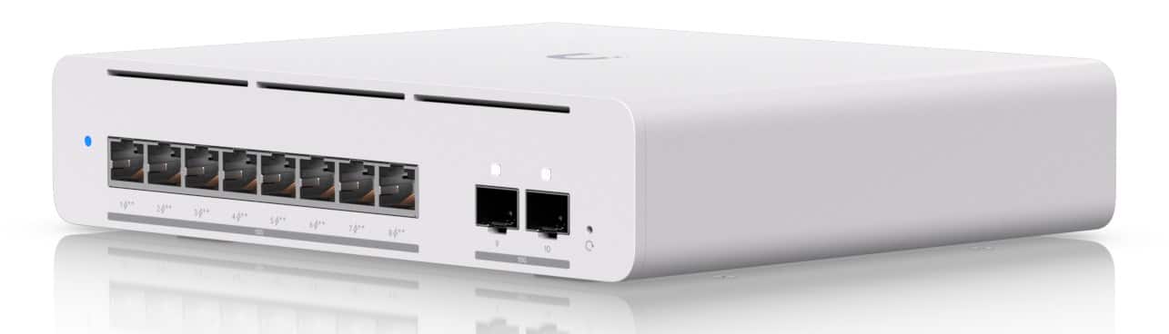 Switch Ubiquiti UniFi Pro XG 8 PoE 10p PoE ( PoE++: 8;) Managed Gigabit (USW-Pro-XG-8-PoE-EU) — zdjęcie 1 z 8