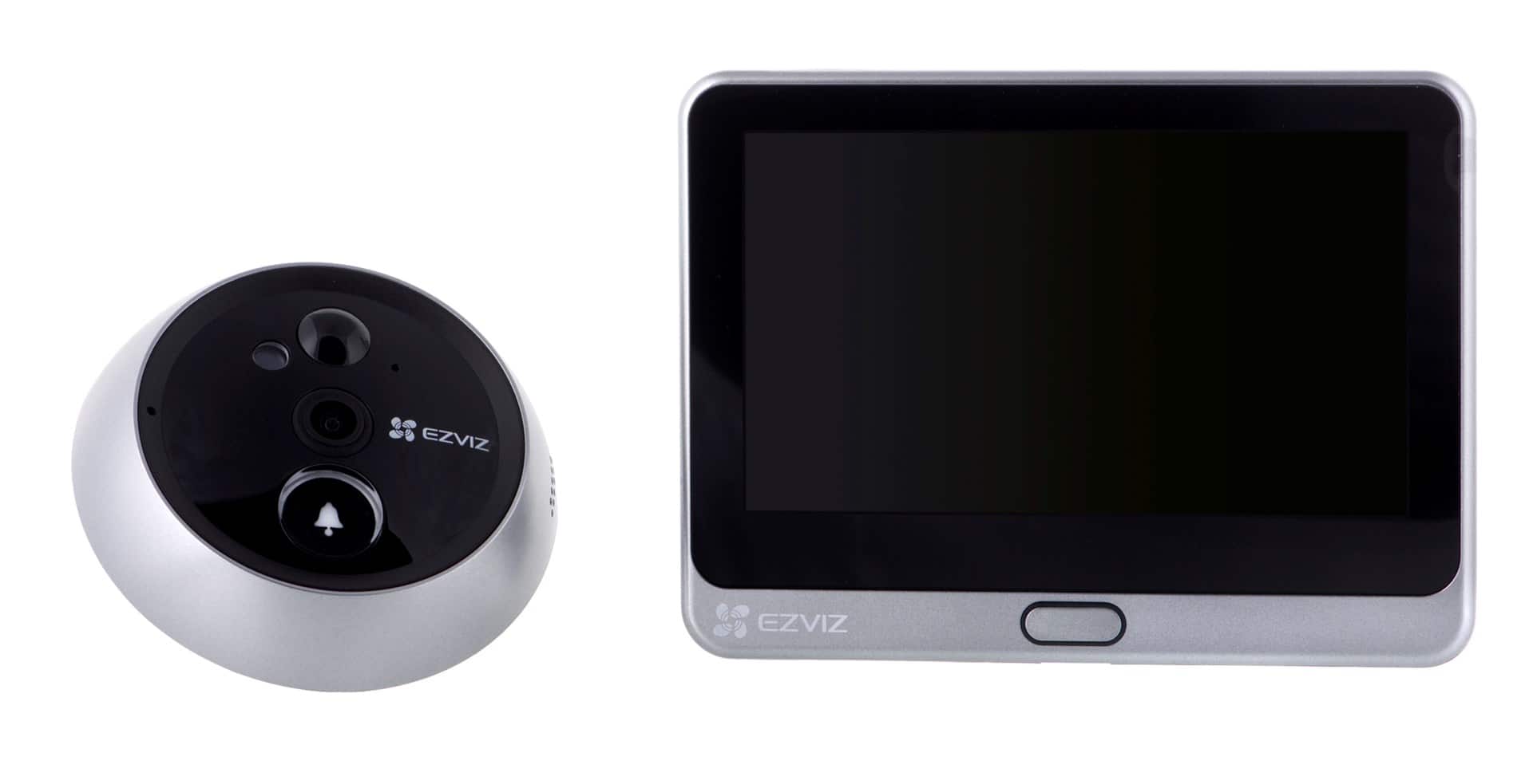 Wideodomofon EZVIZ DP2C 2MP 10,9 cm (4.3"), srebrny — zdjęcie 1 z 8