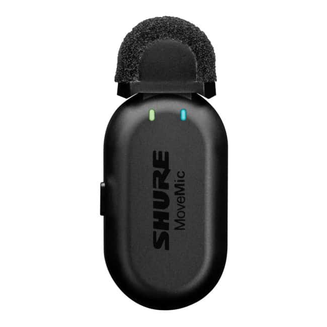 Shure MV-ONE-Z6 - Bezprzewodowy mikrofon MoveMic MV-LaV, case ładujący — zdjęcie 1 z 4