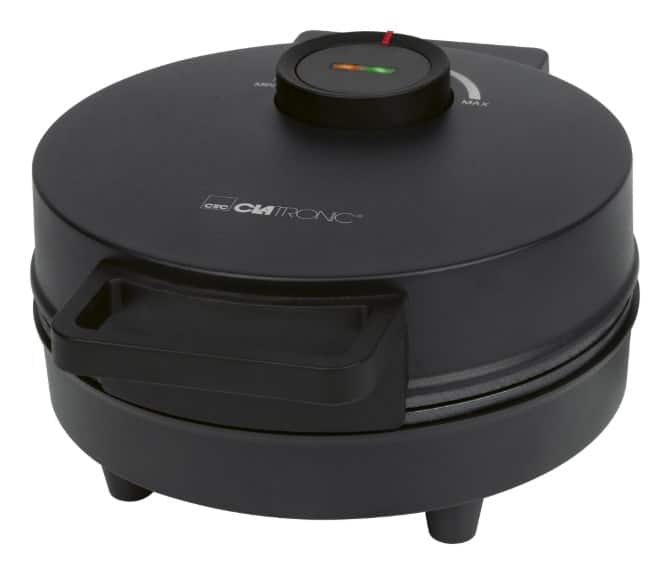 Gofrownica serduszkowa WA 3832 CLATRONIC czarna — zdjęcie 1 z 4