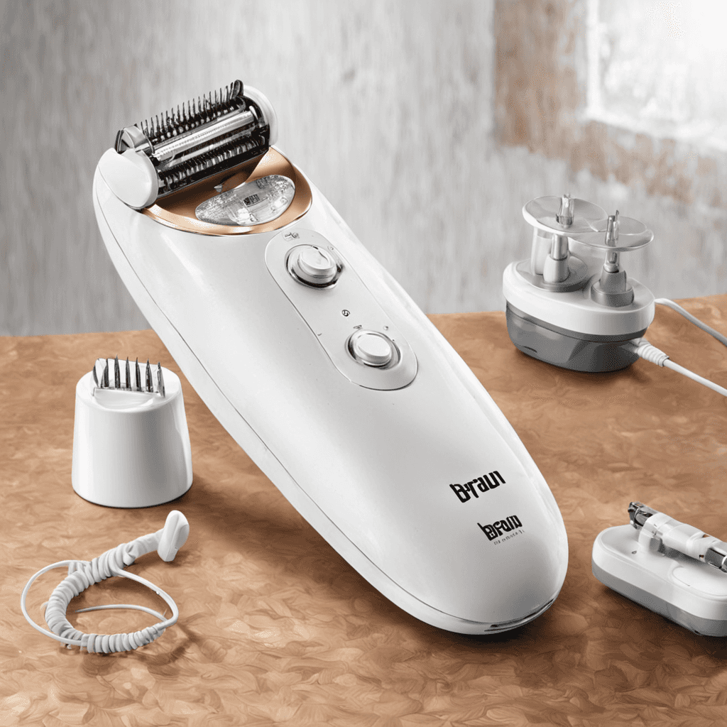 Depilator 9-481 BRAUN biały