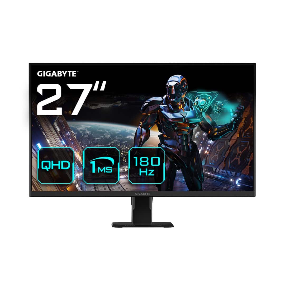 MONITOR GIGABYTE LED 27" GS27QA 180Hz — zdjęcie 1 z 8