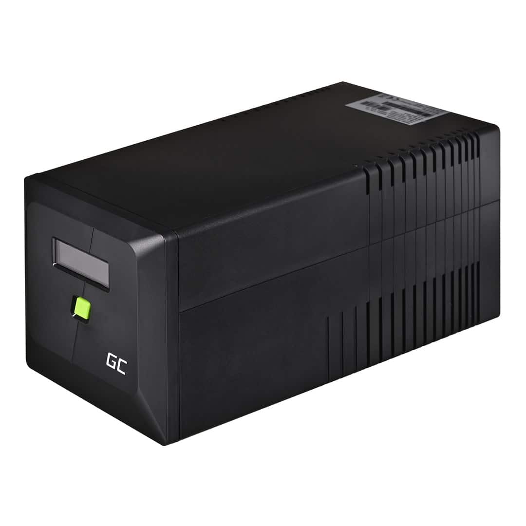 GREEN CELL UPS POWERPROOF 700W/1000VA CZYSTA SINUSOIDA — zdjęcie 1 z 5