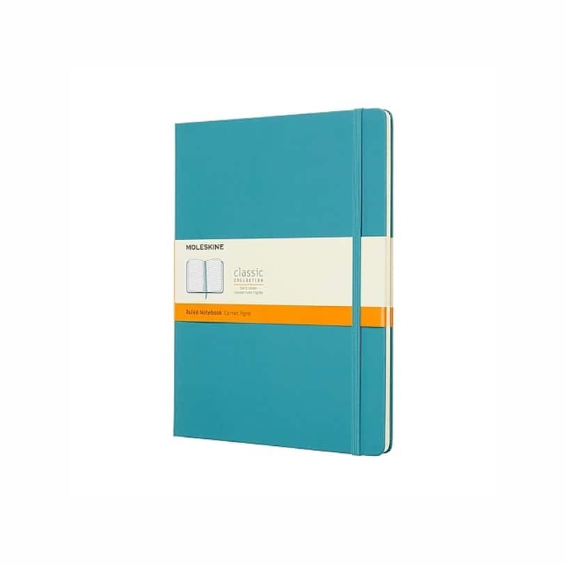 Moleskine Notes Classic XL, Reef Blue, 192 Stron — zdjęcie 1 z 5