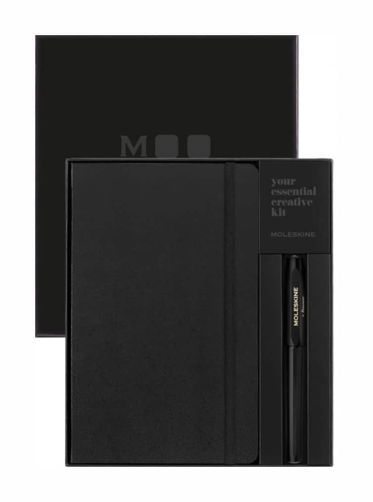 Moleskine x Kaweco: czarny zestaw notatnika L i pióra 0.7mm — zdjęcie 1 z 7