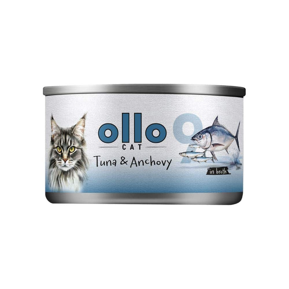 Ollo Tuna with Anchovy in Broth Nr 9 70g — zdjęcie 1 z 2