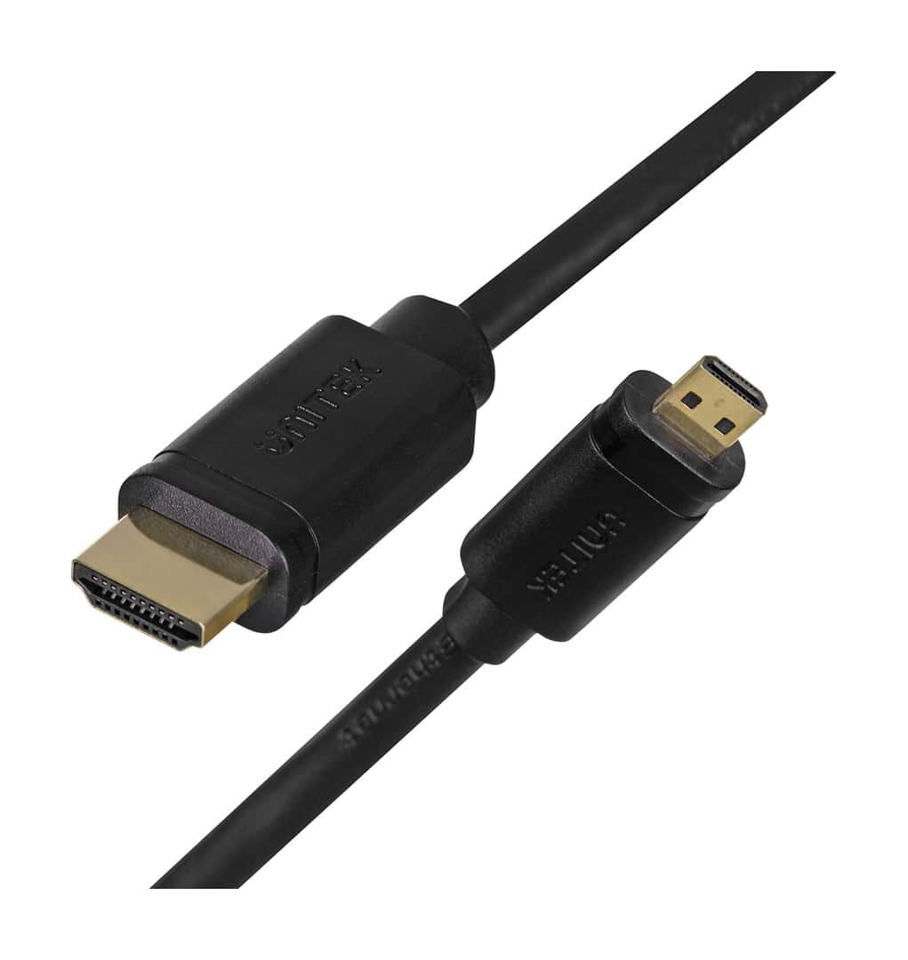 UNITEK KABEL MICRO HDMI-HDMI 2.0,4K60HZ,2M, Y-C182 — zdjęcie 1 z 4