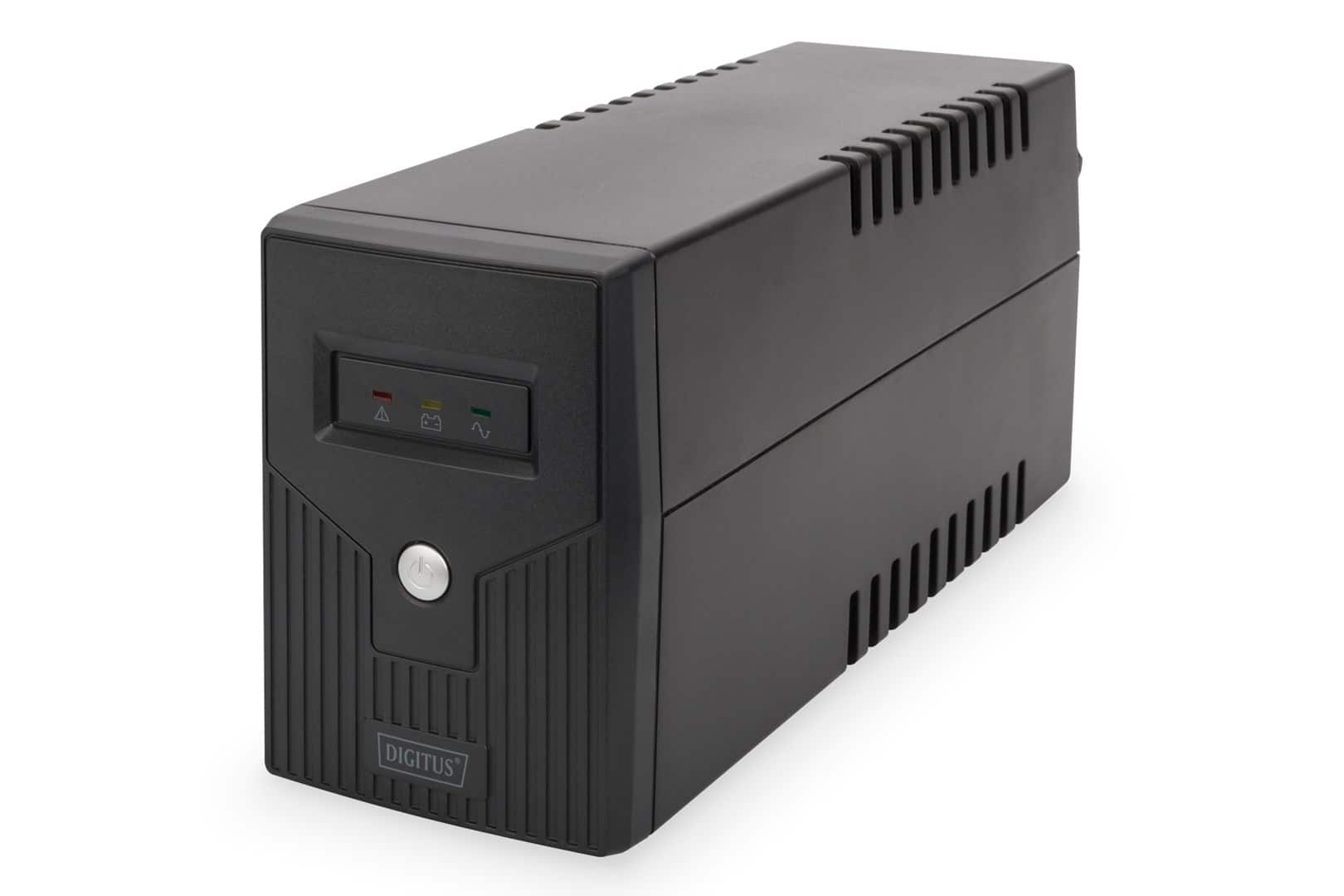 DIGITUS ZASILACZ AWARYJNY UPS DN-170063-B BASIC (DESKTOP 600VA/360W) — zdjęcie 1 z 3