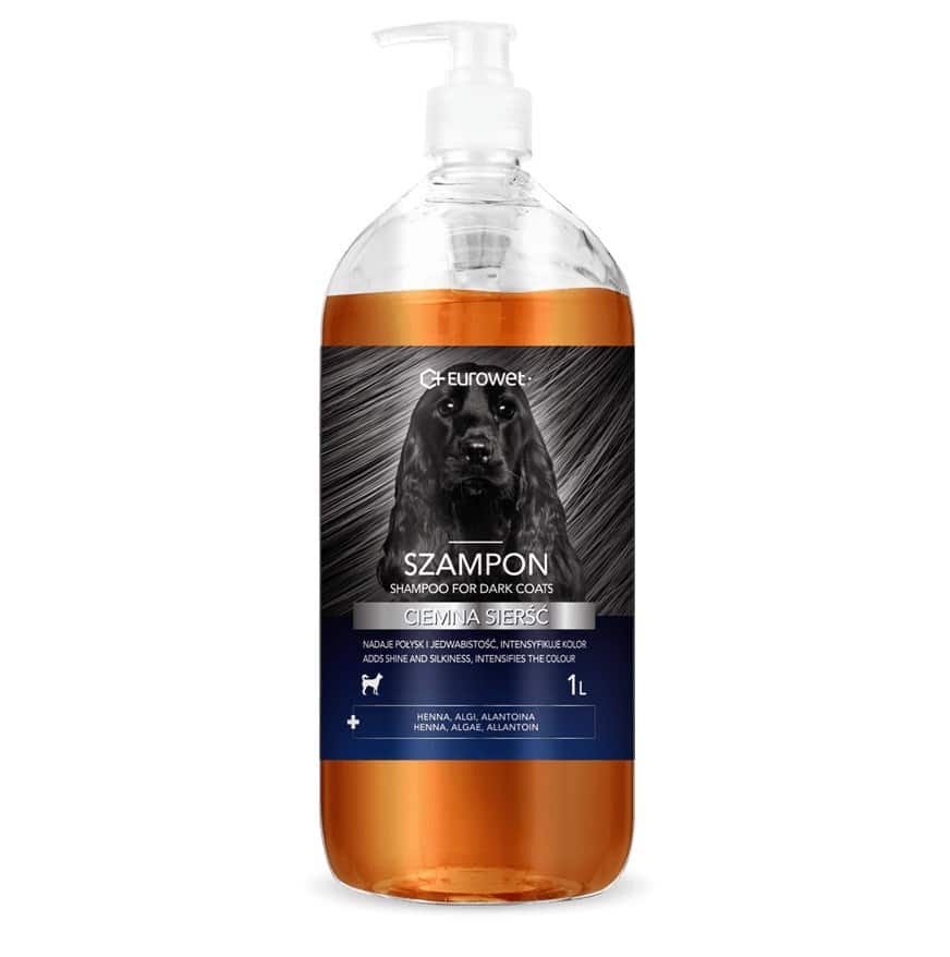 Eurowet Szampon Ciemna sierść 1l