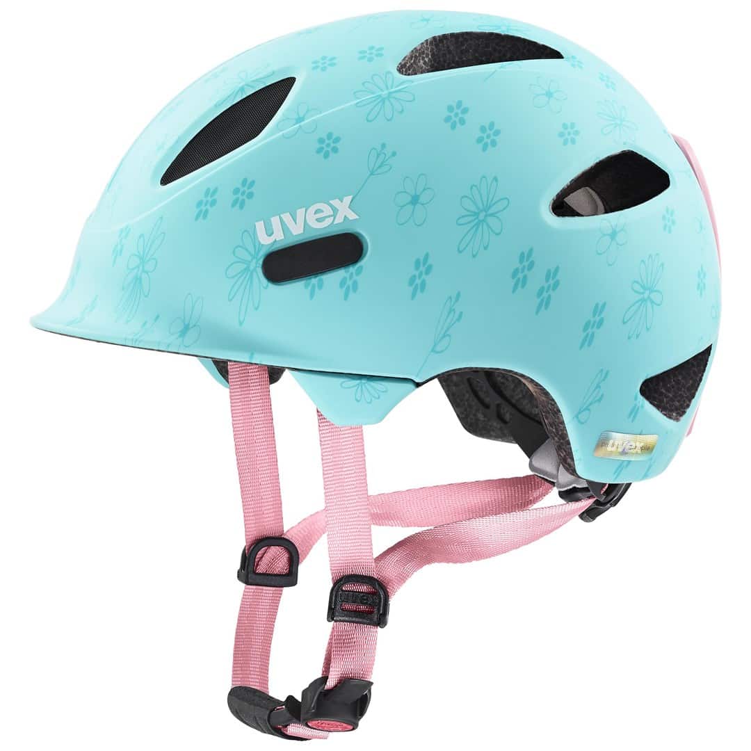 Kask rowerowy uvex oyo style flowers cyan matt 50-54 — zdjęcie 1 z 5