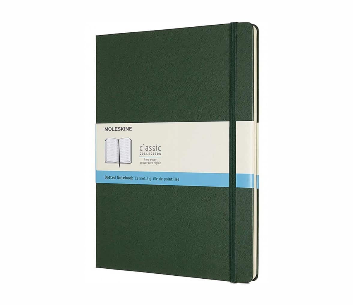MOLESKINE Notes Classic XL, 192 stron, myrtle green — zdjęcie 1 z 5