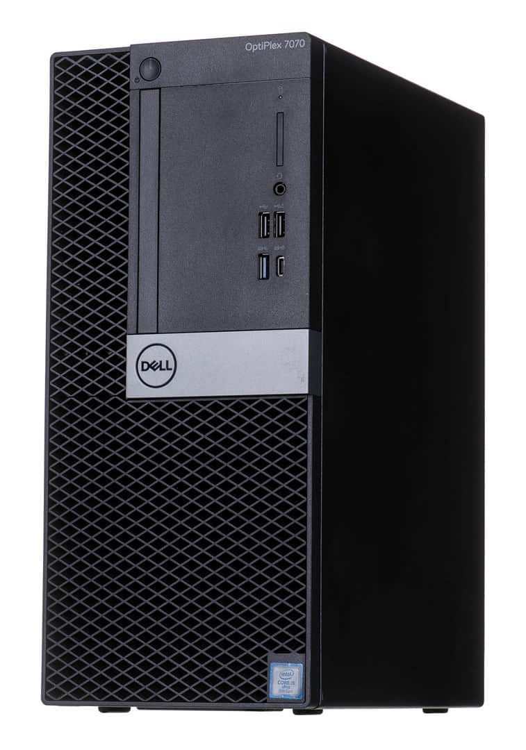 DELL OptiPlex 7070 i5-8500 16GB 256GB SSD TOWER Win11pro UŻYWANY — zdjęcie 1 z 8