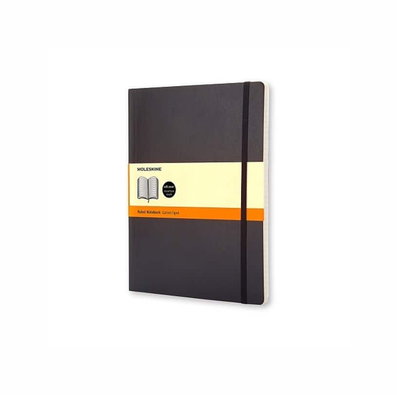 MOLESKINE Notes Classic XL, 19x25cm, Linie, Czarny — zdjęcie 1 z 5