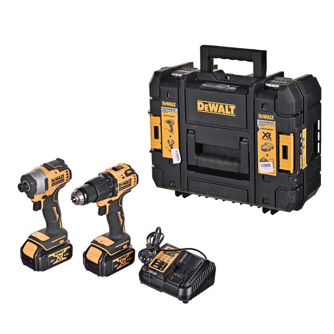 Zestaw narzędzi Combo 18V 2x4,0Ah DEWALT DCK2062M2T — zdjęcie 1 z 8