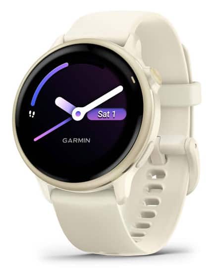 Zegarek Garmin Vivoactive 6, 42mm AMOLED Bone — zdjęcie 1 z 8