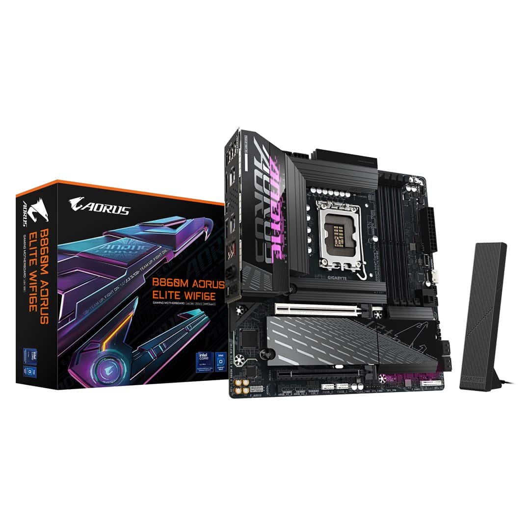 Płyta główna Gigabyte B860M AORUS ELITE WIFI6E — zdjęcie 1 z 5