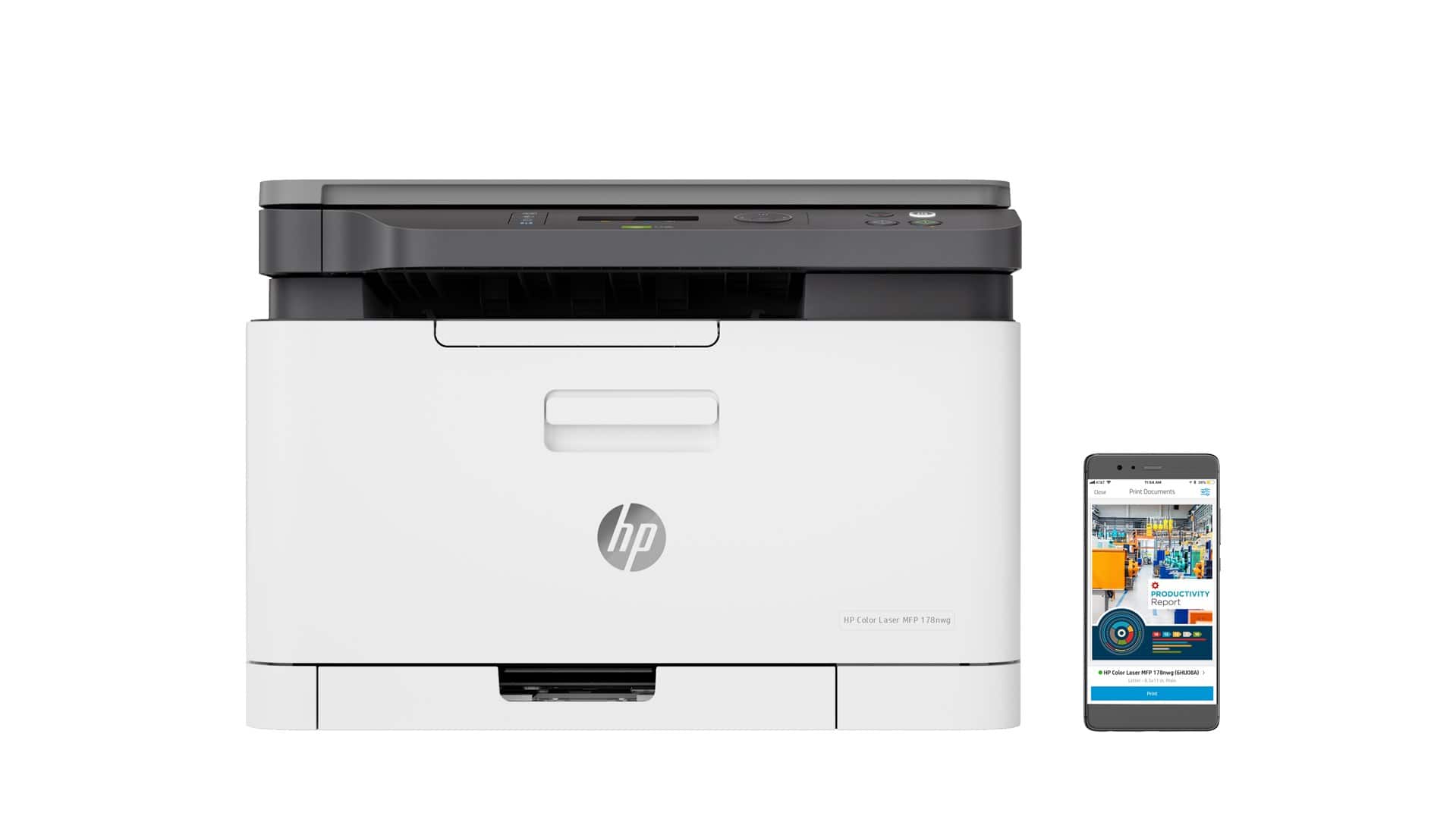 HP Color Laser MFP 178nw 4ZB96A - Urządzenie wielofunkcyjne — zdjęcie 1 z 8