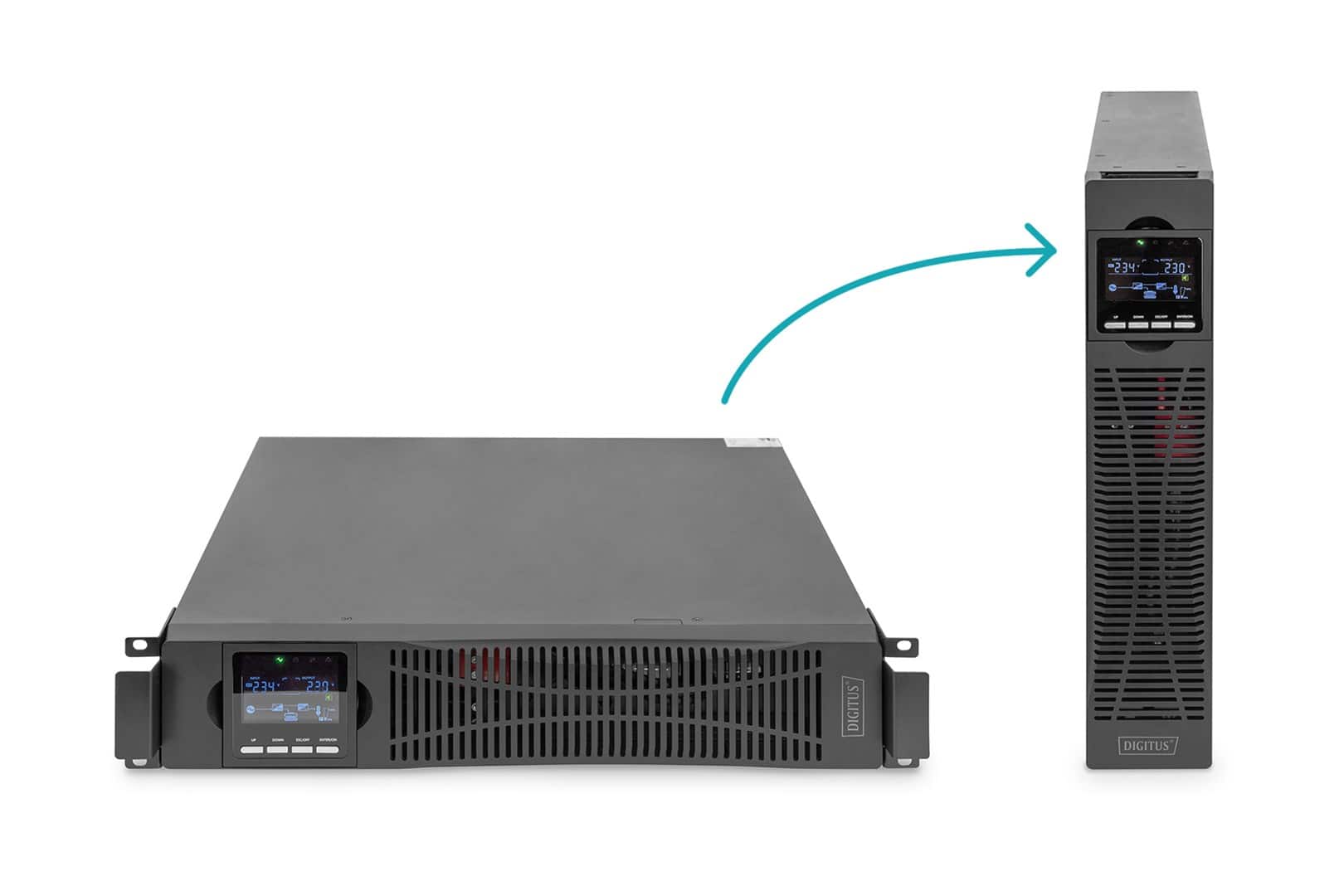 Zasilacz awaryjny UPS Online Rack 19" 3kVA — zdjęcie 1 z 6